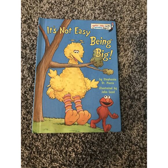 Bright and Early Ser.: It's Not Easy Being Big! by Stephanie St. Pierre and... - Picture 1 of 2